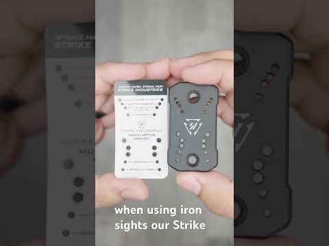 Strike Industries Sidewinder Backup 45 Degree Offset Iron Sights Unboxing