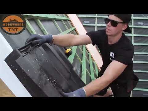 Fastest Ensure Wooden House Build Skills   Amazing Intelligent Log House Building Process R R