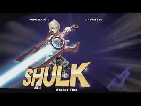 FuerzaDON(Shulk) vs Simi Lee(Ness) - Winner Final / 2nd Local Torney SSB WiiU