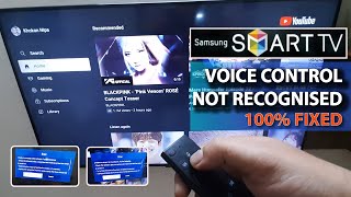 Samsung Smart TV 🎤 Voice Control not working fixed it 100% working | bixby Problem Solved | AU7700