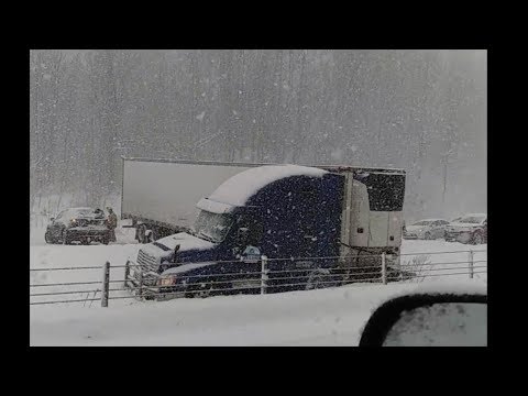 Car Pile Up...I-90...Erie Pennsylvania
