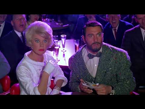 Lover Come Back 1961 Rock Hudson Doris Day scene remastered 4k