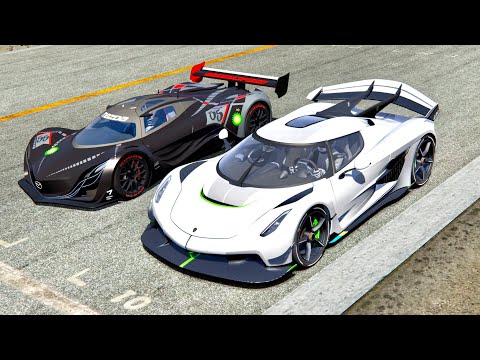 Koenigsegg Jesko vs Mazda Furai - Highlands