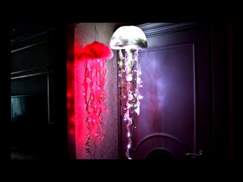 Jellyfish DIY *Tiktok trend *3d Lamp* Светящаяся...