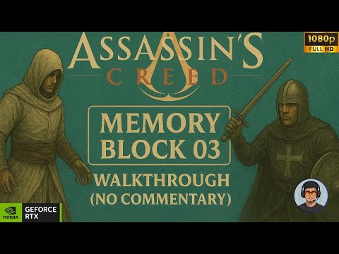 Assassin’s Creed 1 Walkthrough | Memory Block 3 (No Commentary)