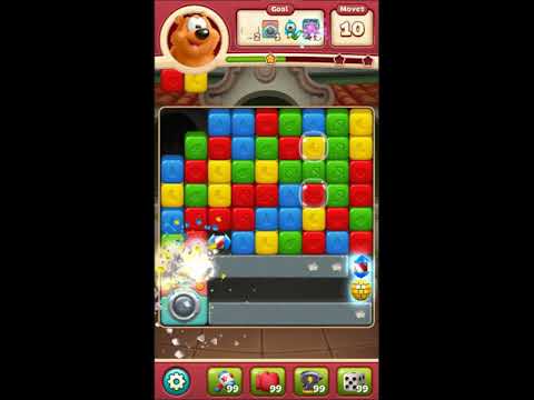 Toon Blast Level 3745 - NO BOOSTERS 🐻🐺🐱 | SKILLGAMING ✔️