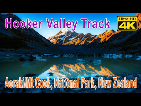 Hooker Valley Track Walk - New Zealand Early Autumn 2022