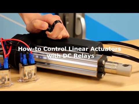 How To Control Linear Actuators with 12 VDC Relays