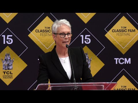 Jamie Lee Curtis speech at Jodie Foster's hand and footprint ceremony at TCL Chinese Theatre