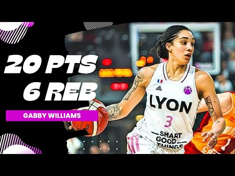 Gabby Williams 20 PTS 6 REB 5 AST vs Galatasaray in EuroCup Finals