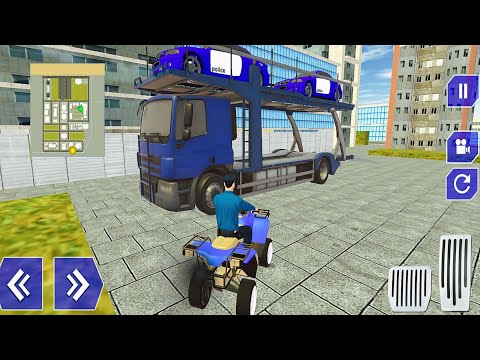 US Police Bike ATV Quad Transporter Truck Vehicles Carrier Plane Games 2021-Transporter05-Gameplays
