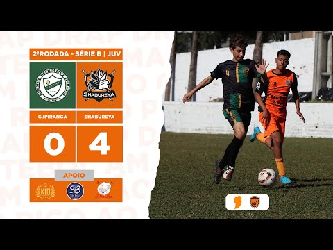 [CP] - GRÊMIO IPIRANGA 0 X 4 SHABUREYA [2ª RODADA | SUBURBANA SÉRIE B | JUV]