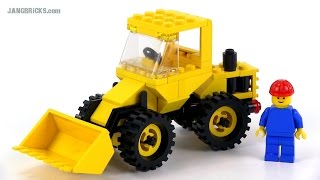 LEGO Classic Town 6658 "Bulldozer" front loader from 1986!