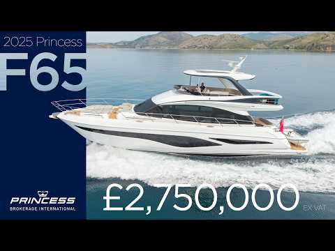 2025 Princess F65 'Aura'  FOR SALE