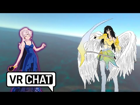 DESTINY OR BURDEN...? Azara Has a Conversation with Azrael About the Future - VRChat