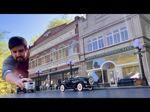 Building the ULTIMATE Vintage City Street DIORAMA - REALISTIC Miniature Model Scenery