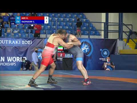 Qual. GR - 78 kg: H. MIRI (IRI) v. S. RASPADORI (ITA)