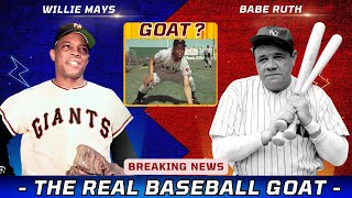 Babe Ruth vs. Willie Mays – Who’s The REAL Baseball GOAT | MLB Legends Debate