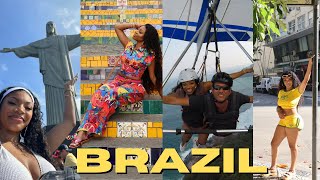 SOLO BRAZIL TRAVEL VLOG| HANG-GLIDING, FAVELAS, STEPS ,CHRIST THE REDEEMER, SUGARLOAF MOUNTAIN!