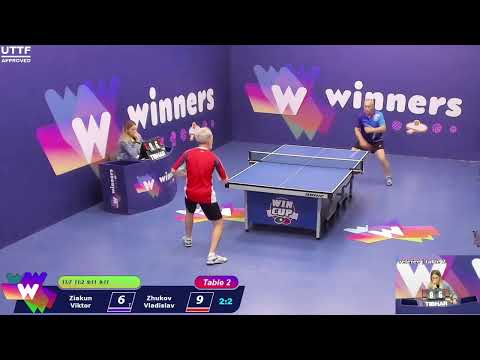 WINners CUP table 2  15.11 Ziakun Viktor - Zhukov Vladislav  12:15