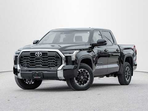 2026 Toyota Tundra 4x4 Crewmax SR in Midnight Black Metallic for sale at Jackson's Toyota in Barrie, ON