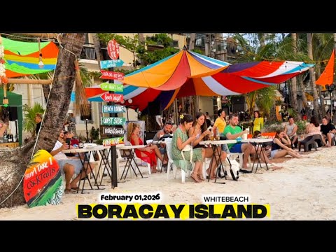 BORACAY ISLAND TODAY                         FEBRUARY 01,2026 WHITEBEACH 
