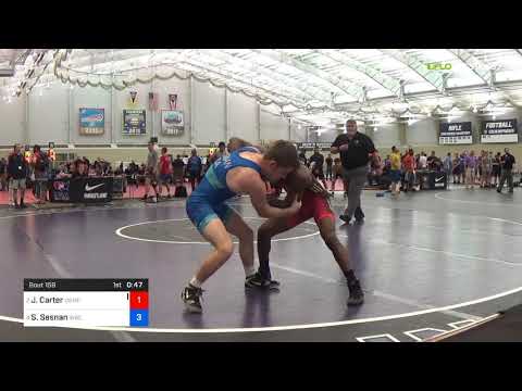 2018 UWW Cadet And U23 Nationals/U23 Greco-Roman 55 3rd Place - Jemone Carter (USMC) Vs. Sean Sesn