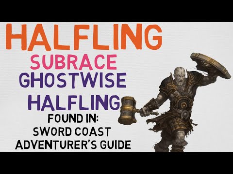 Race #6.1: Halfling --- Ghostwise Halfling (DnD 5E Races)