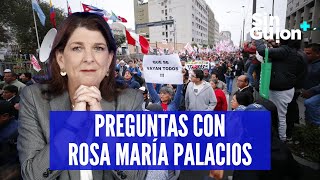 ¿POR QUÉ EN PERÚ MU3R3N LAS PERSONAS POR PROTESTAR? ROSA MARÍA PALACIOS RESPONDE  | PARTE 3