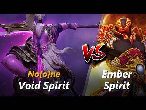No[o]ne mid Void Spirit vs Ember Spirit | First 10 minutes