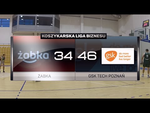 Żabka vs GSK Tech Poznań - 15 kolejka - II Liga Poznań - Sportowa Liga Biznesu