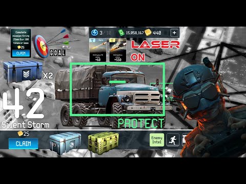 War Drone Level 42 Complete Mission firing 25 mm Gun 100 Times or Less  #wardronegameplay