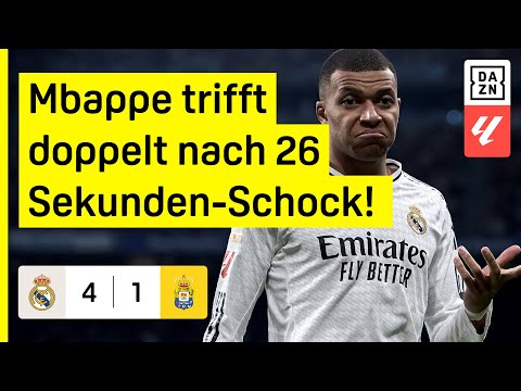 Erste Minute-Schocker lässt Real kalt! Alaba kehrt zurück: Real Madrid - Las Palmas | LaLiga | DAZN