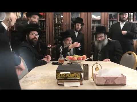 Viznitz Boro park Rebbe Visiting Koson Rebbe In Linden, NJ