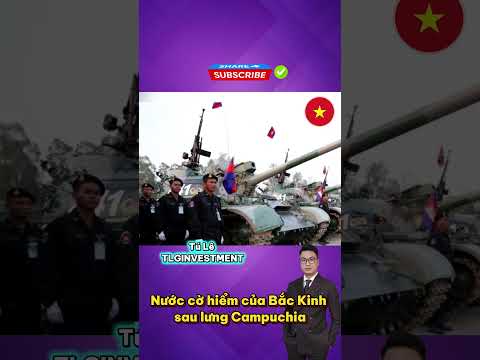 Nước cờ hiểm của Bắc Kinh sau lưng Campuchia: Sự thật ít ai biết! 🎯 #shorts