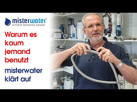 Caution: Stainless steel in drinking water filters