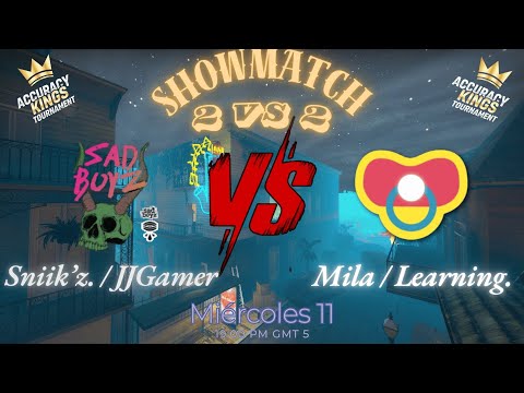 Sad Boyz (Sniik'z & JJGamer) VS Babylonia (Mila & Lerarning) | 2 vs 2 | Accuracy King Tournament.