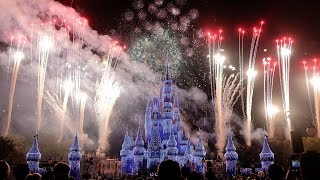 Holiday Wishes 2017 Fireworks Show at Mickey's Very Merry Christmas Party WDW