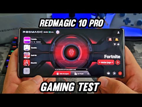 TESTE DE JOGOS REDMAGIC 10 PRO COM SNAPDRAGON 8 ELITE!