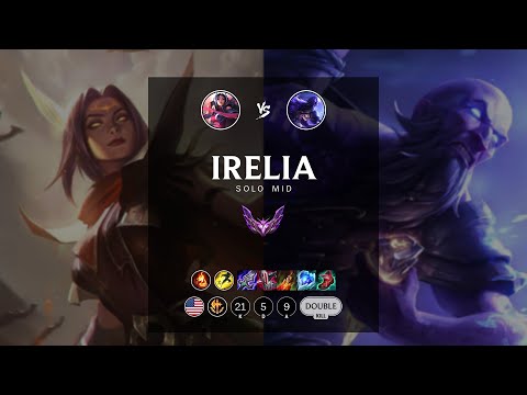 Irelia Mid vs Ryze - NA Master Patch 12.7