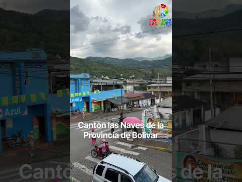 Cantón las Naves en la Provincia de Bolivar cascadas de Bellavista.