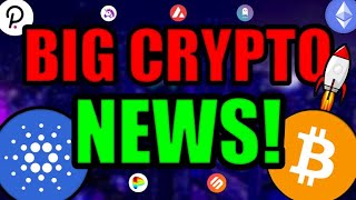 MOST INSANE CRYPTO FREAKOUT JUST HAPPENED! CARDANO, ETHEREUM, &amp; BITCOIN HOLDERS -- GET READY!