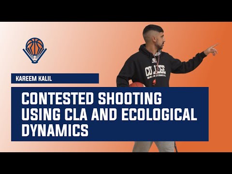Contested Basketball Shooting using CLA and Ecological Dynamics