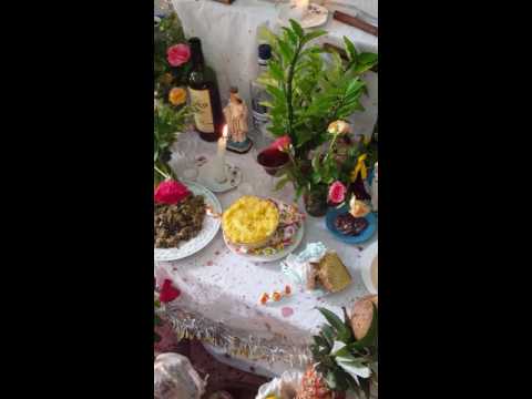 Bembe san lazaro con la gente del cutumba