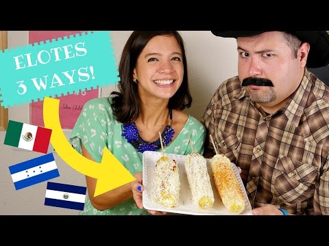 Elote 3 ways (Mexican, Honduran, Salvadoran) ft. Tiburcio! - La Cooquette