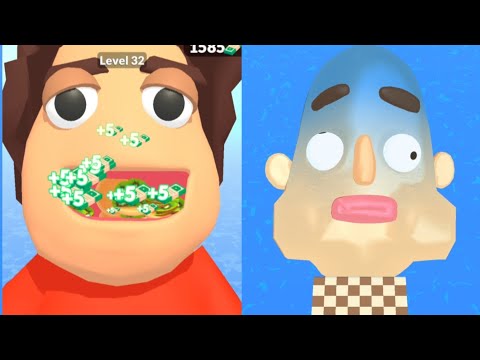 Pancake run vs Sandwich Runner 🥞🍔💩🤮 mobile game play Android IOS