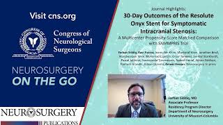 Journal Highlight: 30-Day Outcomes of Resolute Onyx Stent for Symptomatic Intracranial Stenosis
