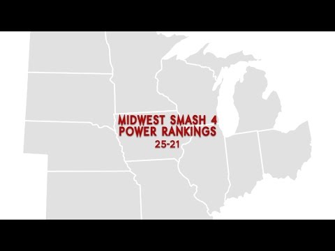 2016 Midwest Smash 4 Power Ranking #21-25