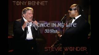 Tony Bennett Stevie Wonder For Once In My Life 528hz