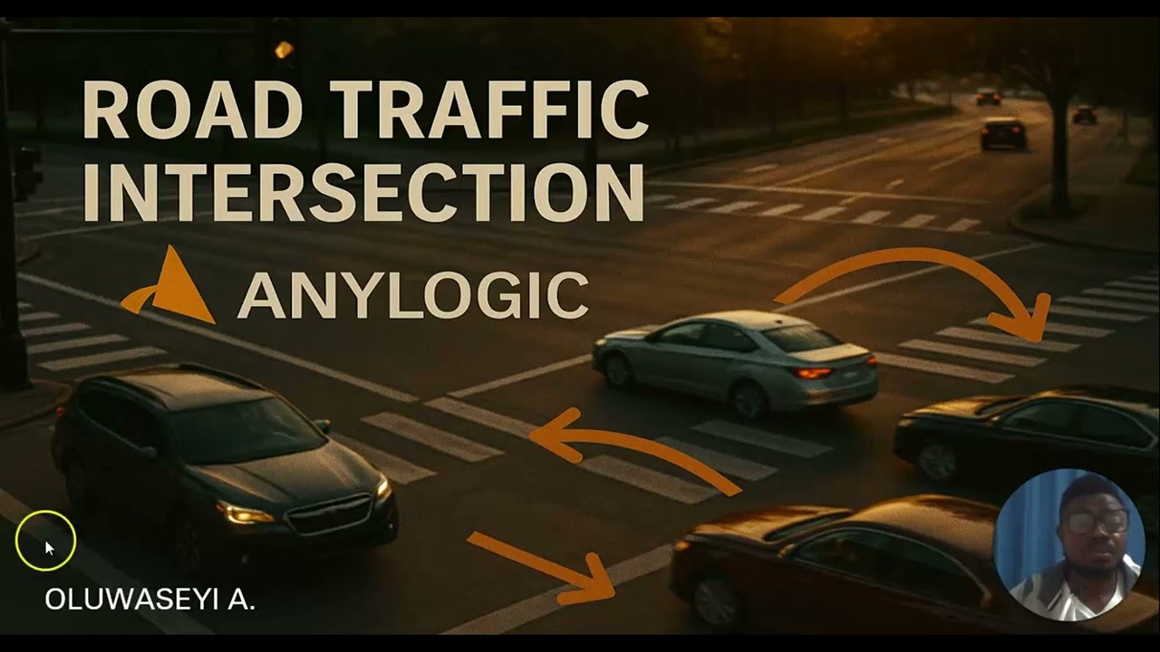 ROAD TRAFFIC INTERSECTION TUTORIAL USING ANYLOGIC SOFTWARE (PART 1)